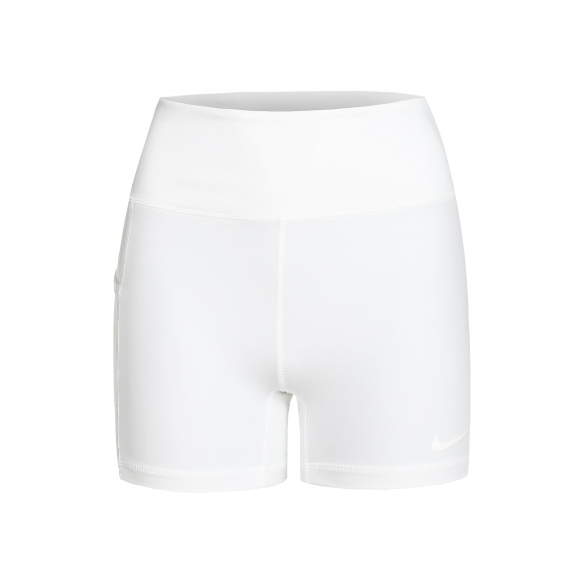 Nike Dri-Fit Club Heritage 4in Shorts Con Bolsillo Para Pelota Mujeres-Blanco