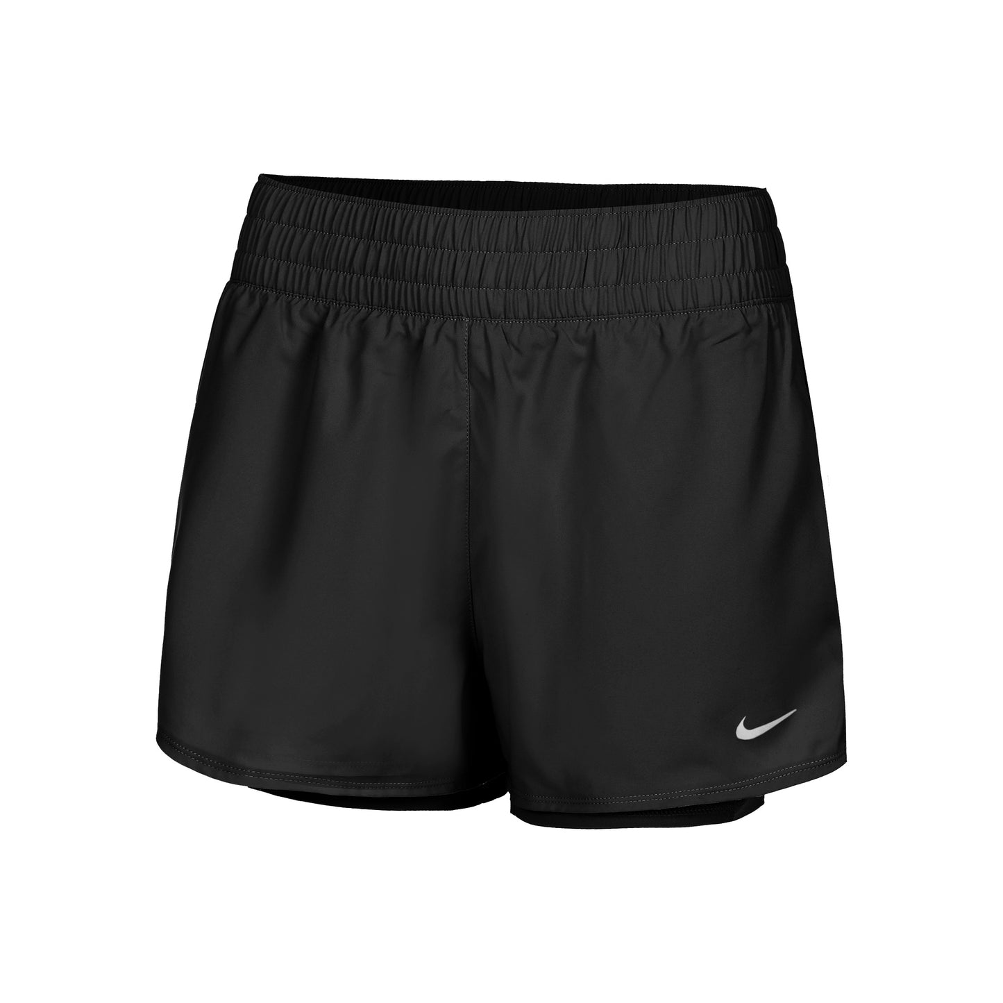 Nike Dri-Fit One High Rise 2in1 3in Shorts Mujeres - negro