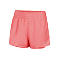 Dri-Fit One Mid Rise 2in1 3in Shorts Mujeres - coral,