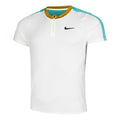 Dri-Fit Court Polo Hombres - blanco, turquesa