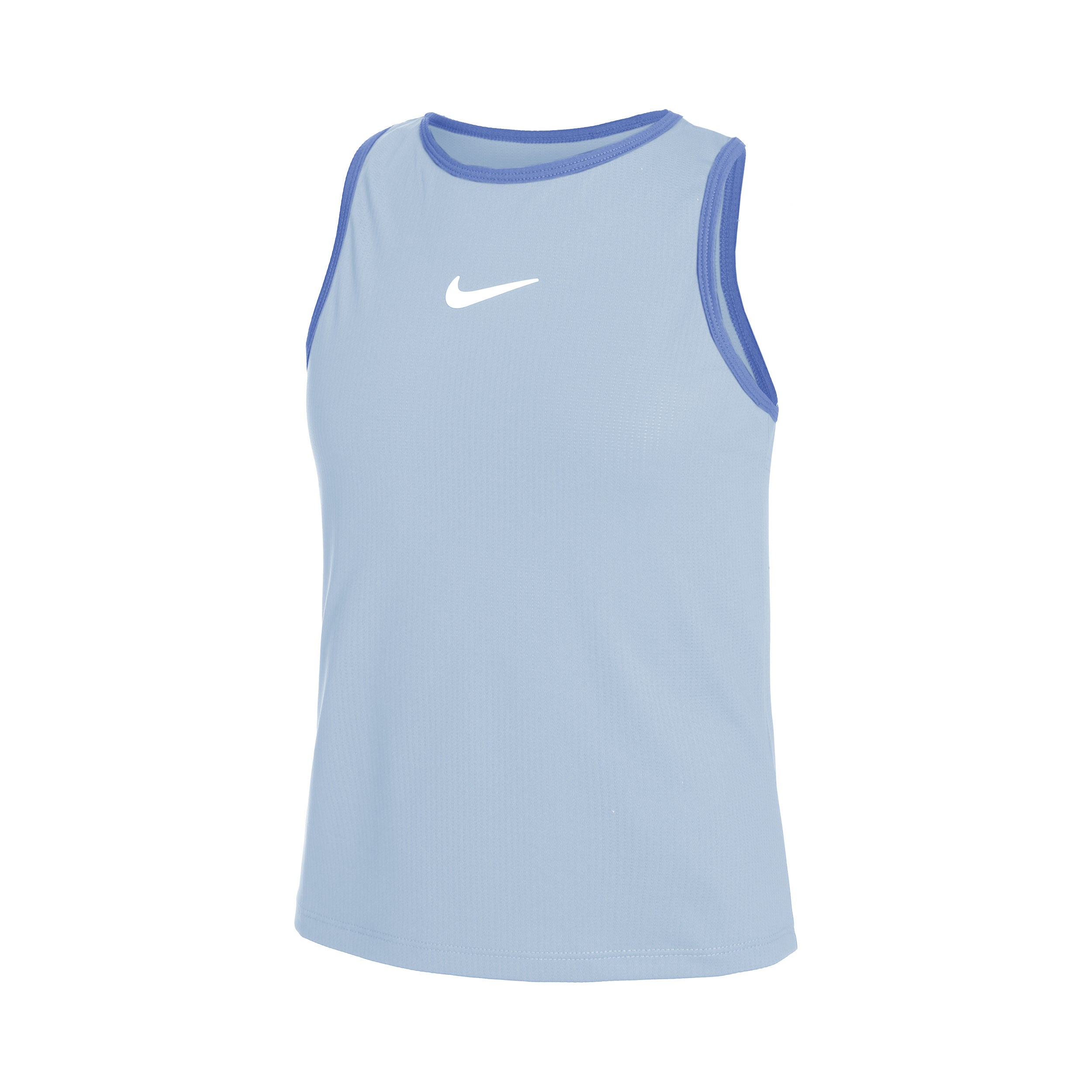 Nike Dri-Fit Court Dimension Camiseta De Tirantes Chicas-Azul Claro,Azul