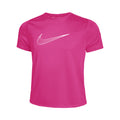 Dri-Fit One GX Camiseta De Manga Corta Chicas-Rosa,Blanco