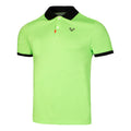 Dri-Fit RAFA Slim Polo Hombres - verde neón, negro