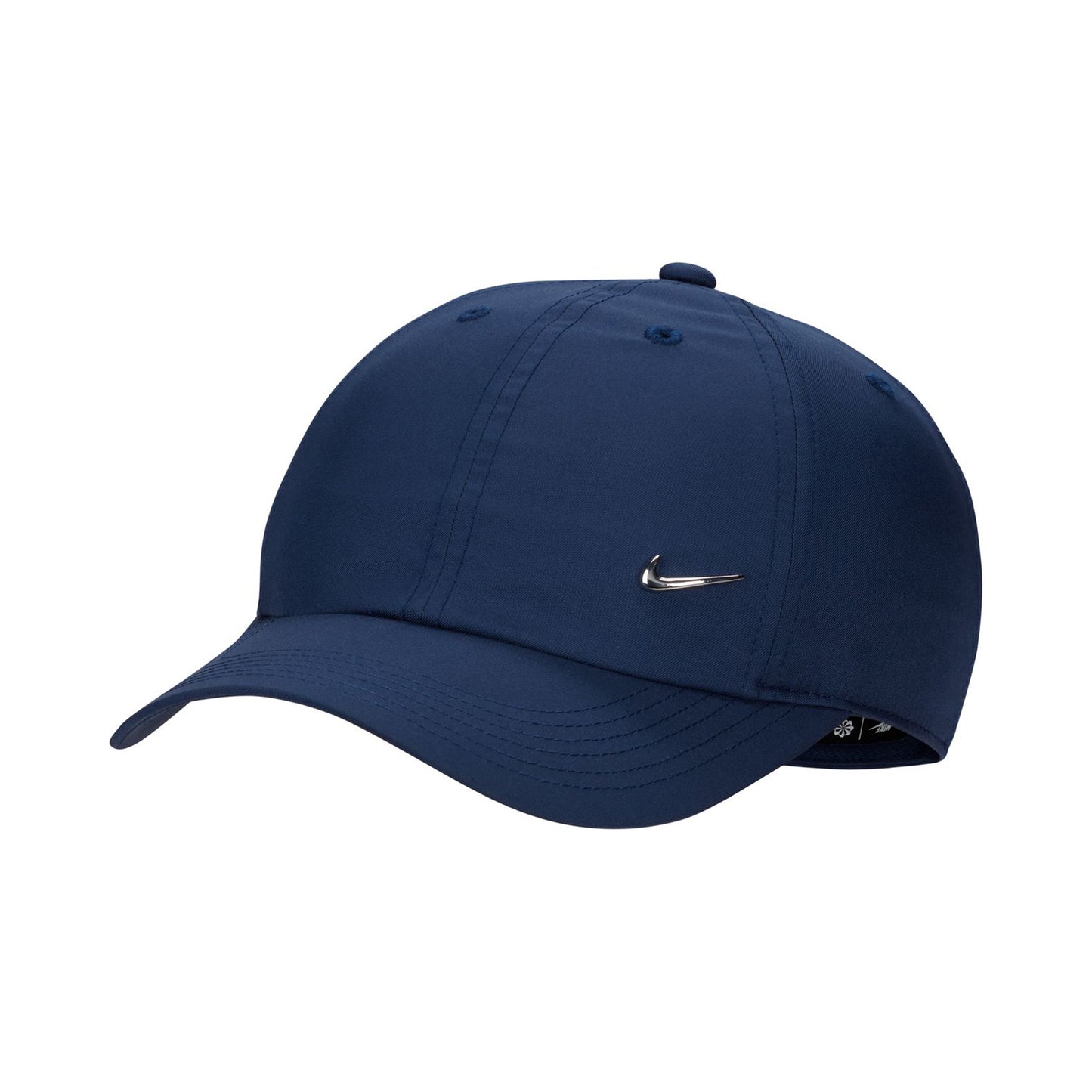 Nike Dri-Fit Club Metal Swoosh Gorra Niños-Azul Oscuro