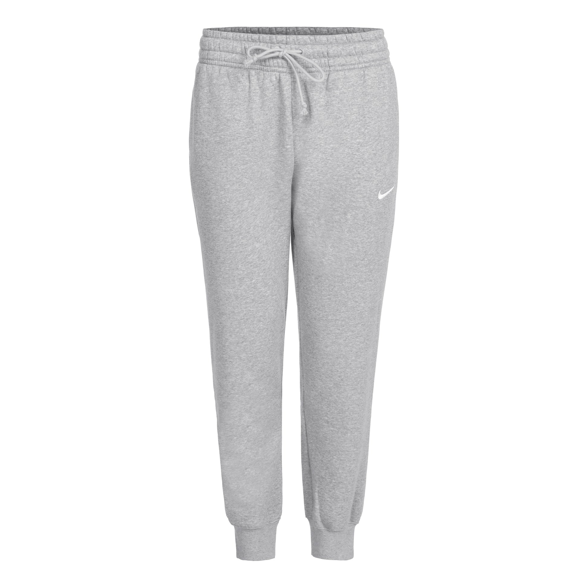 Nike Phoenix Fleece Mid Rise Pantalón de entrenamiento Mujeres - gris claro,