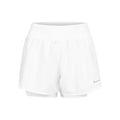 Dri-Fit One Mid Rise 2in1 3in Shorts Mujeres - blanco,