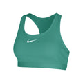 Swoosh Medium Sujetador deportivo Mujeres - verde, blanco