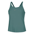 One Dri-Fit Camiseta de tirantes Mujeres - verde oscuro, negro
