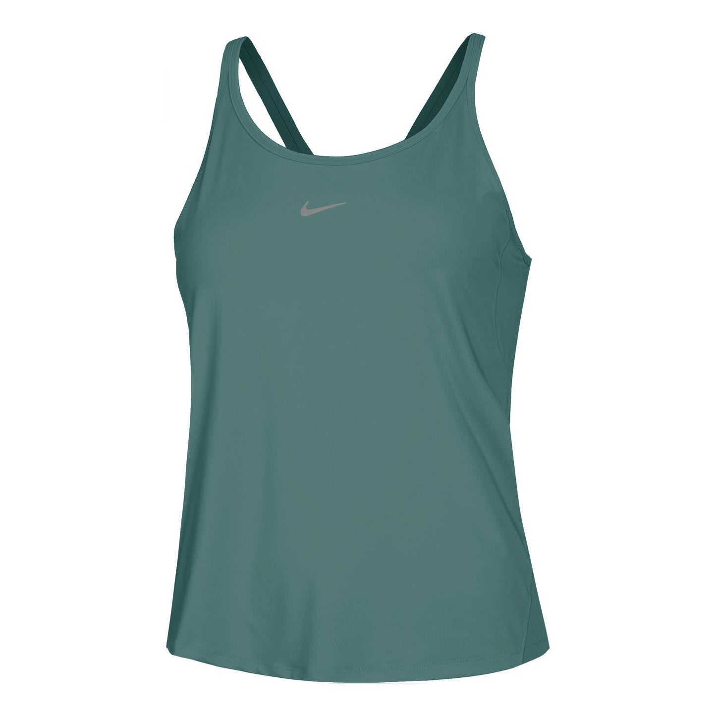 Nike One Dri-Fit Camiseta de tirantes Mujeres - verde oscuro, negro