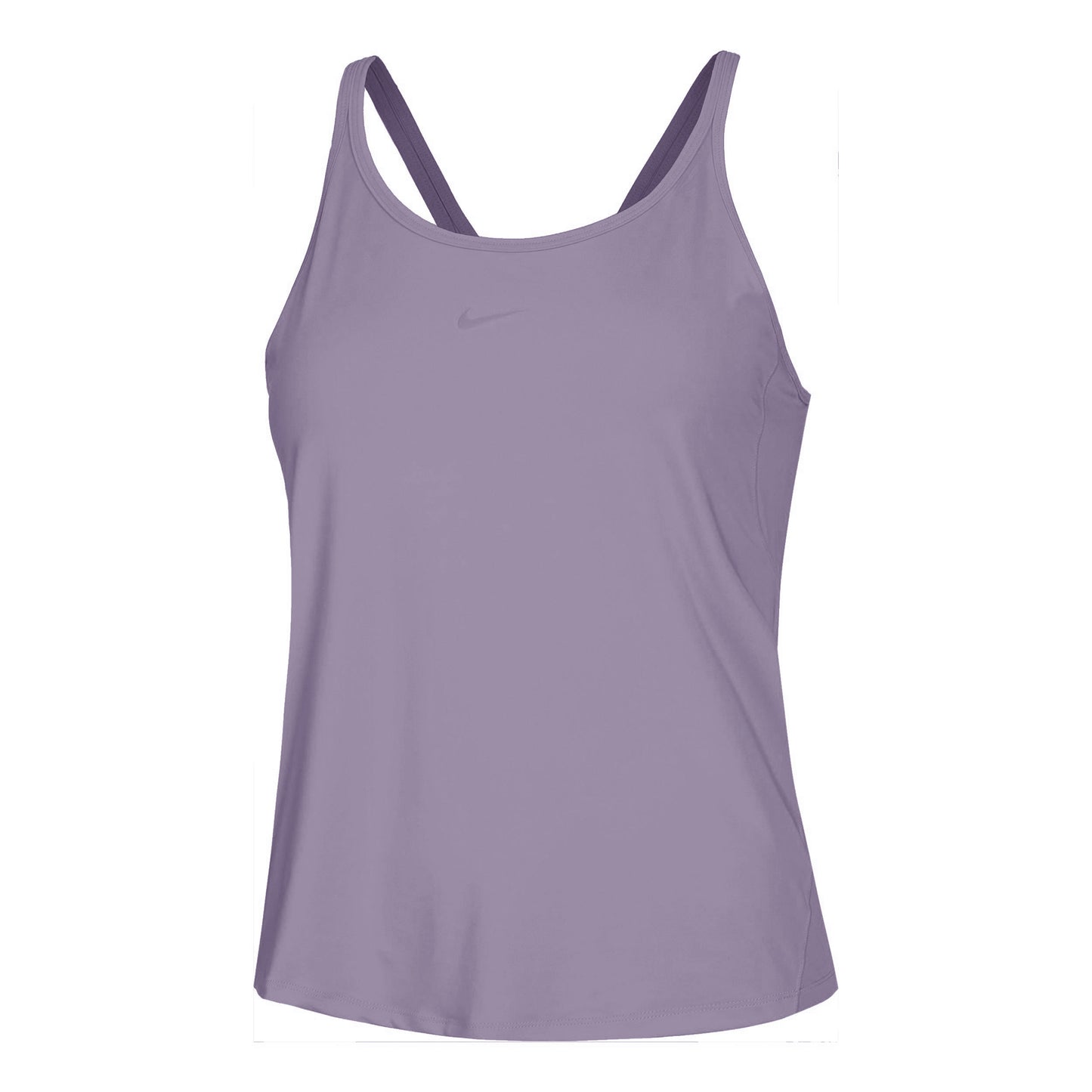 Nike One Classic Dri-Fit Strappy Camiseta De Tirantes Mujeres-Lila,Negro