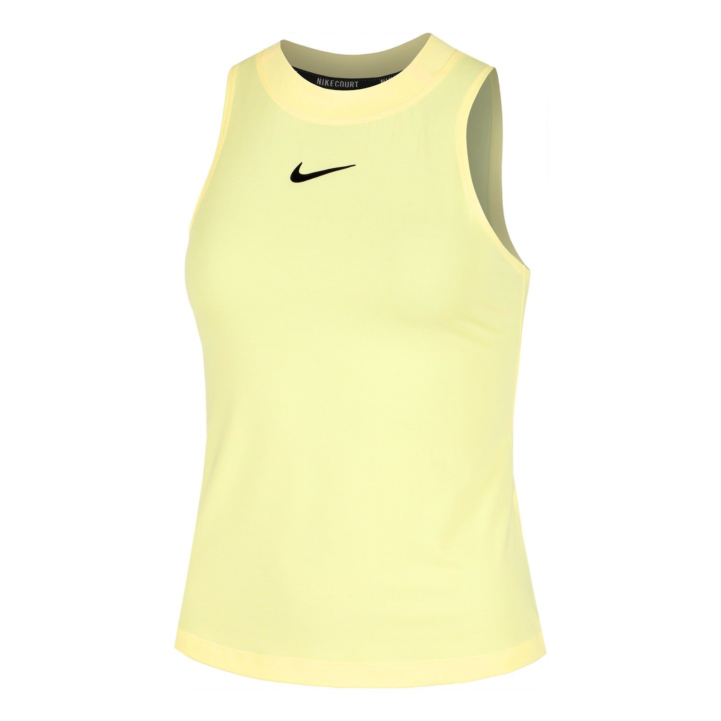 Nike Court Dri-Fit Advantage Camiseta de tirantes Mujeres - amarillo limón,