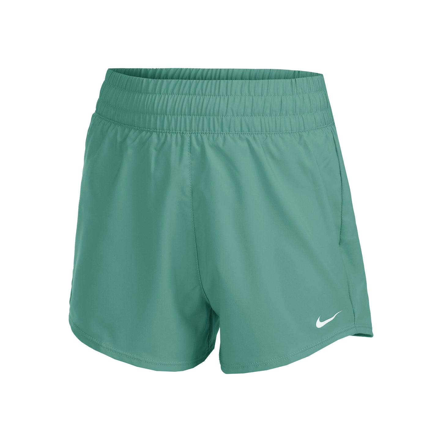Nike Dri-Fit Big Kids High Waisted Woven Shorts Chicas - verde oscuro,