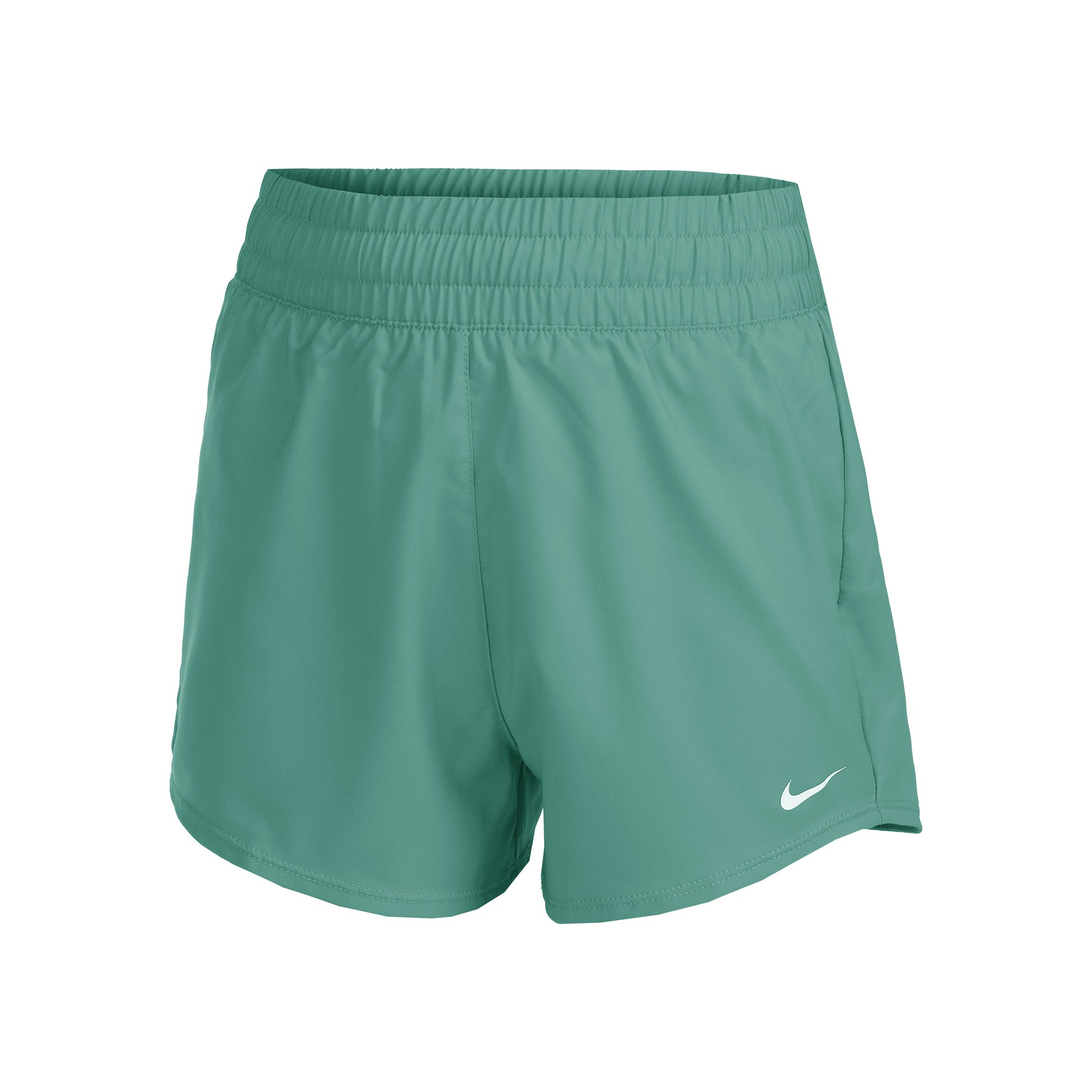 Nike Dri-Fit Big Kids High Waisted Woven Shorts Chicas - verde oscuro,
