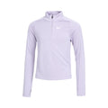 Dri-Fit Half-Zip Camiseta de manga larga Chicas - morado,