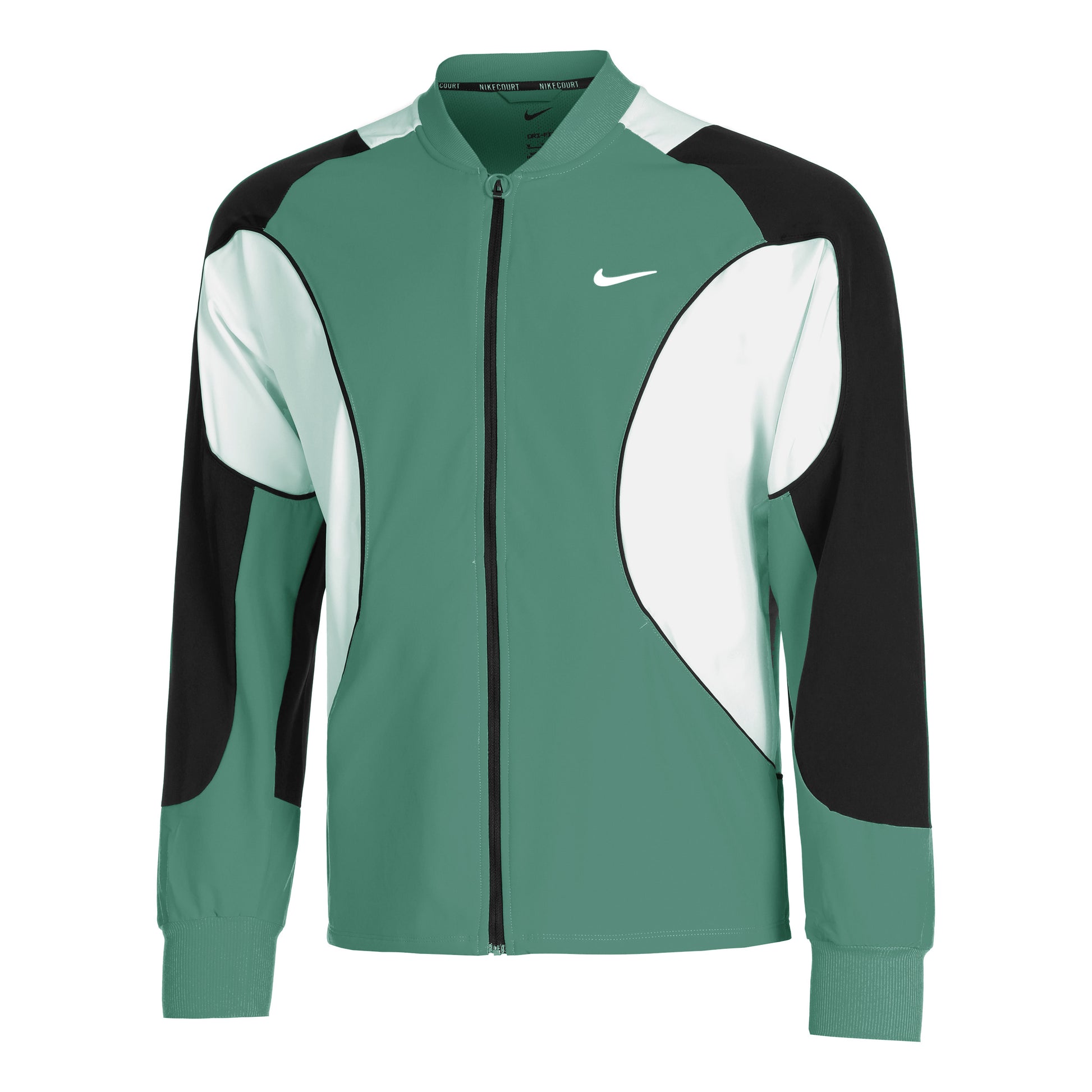Nike Court Dri-Fit Advantage Chaqueta de entrenamiento Hombres - verde oscuro, blanco