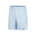 Court Victory Dri-Fit 9in AOP Shorts Hombres - azul claro,