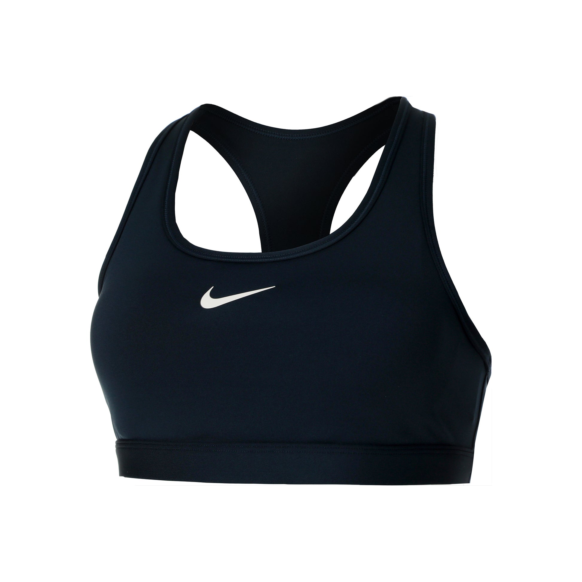 Nike Swoosh Medium Sujetador deportivo Mujeres - gris oscuro,