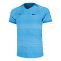 Rafa Court Dri-Fit Advantage Camiseta De Manga Corta Hombres-Azul Claro