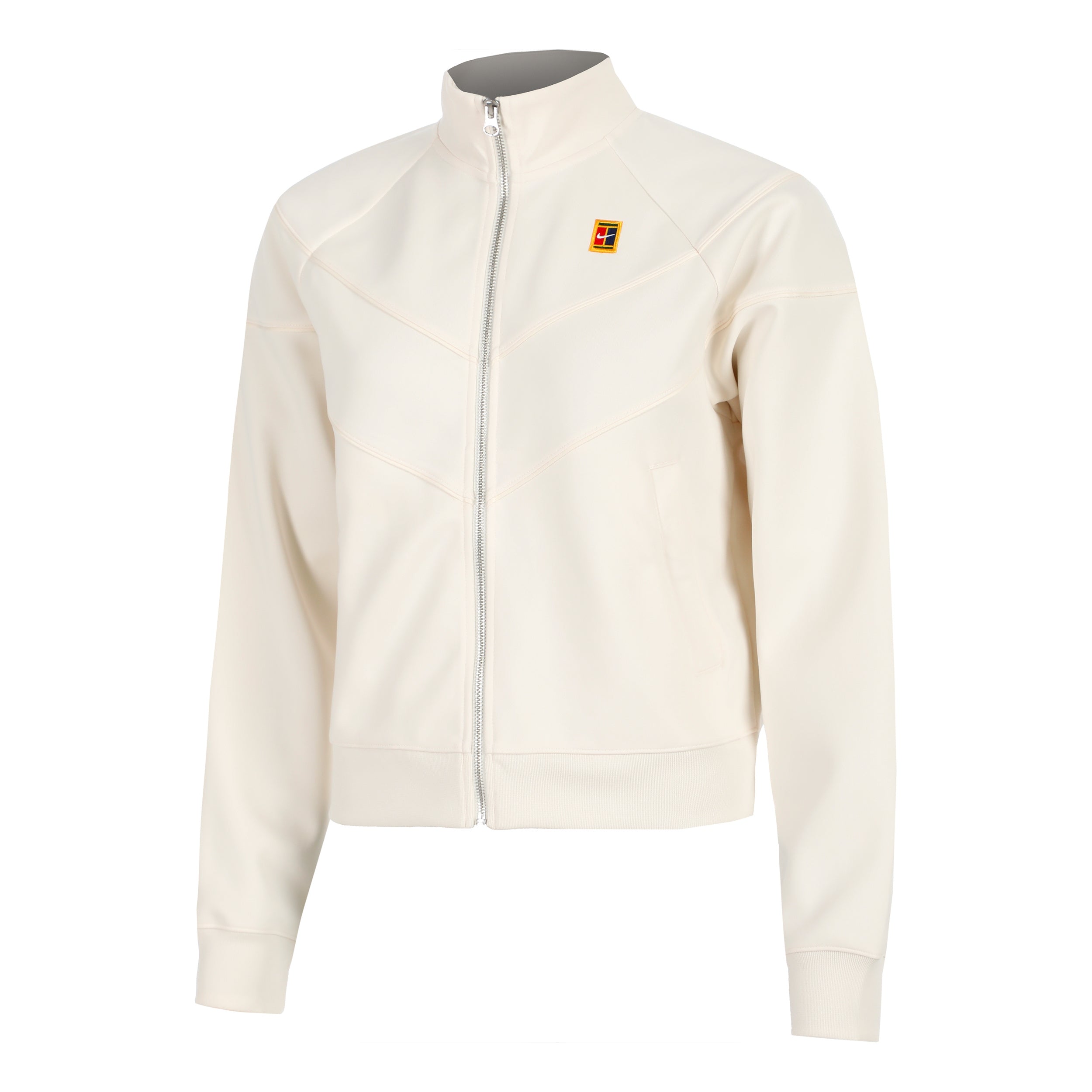 Nike Courtly Knit Heritage Chaqueta De Entrenamiento Mujeres-Crema