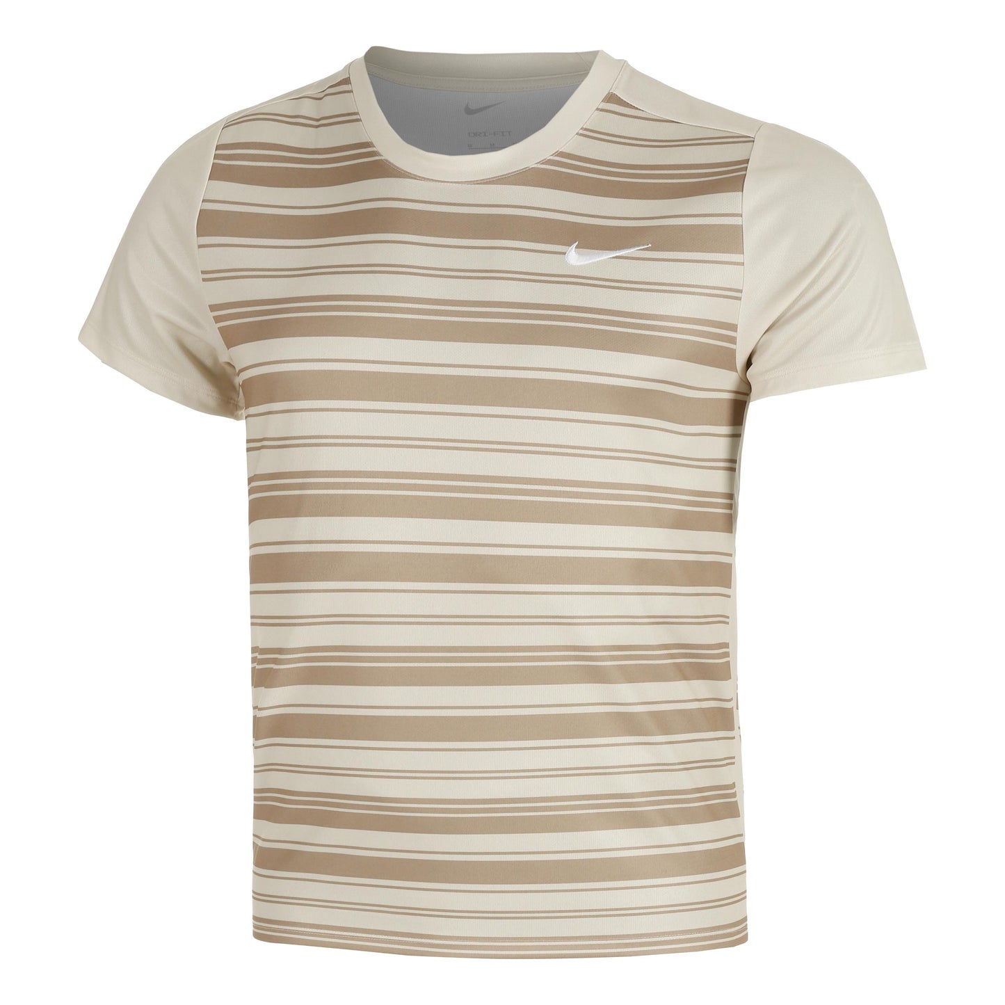 Nike Court Dri-FIT Victory Print Camiseta De Manga Corta Hombres-Caqui