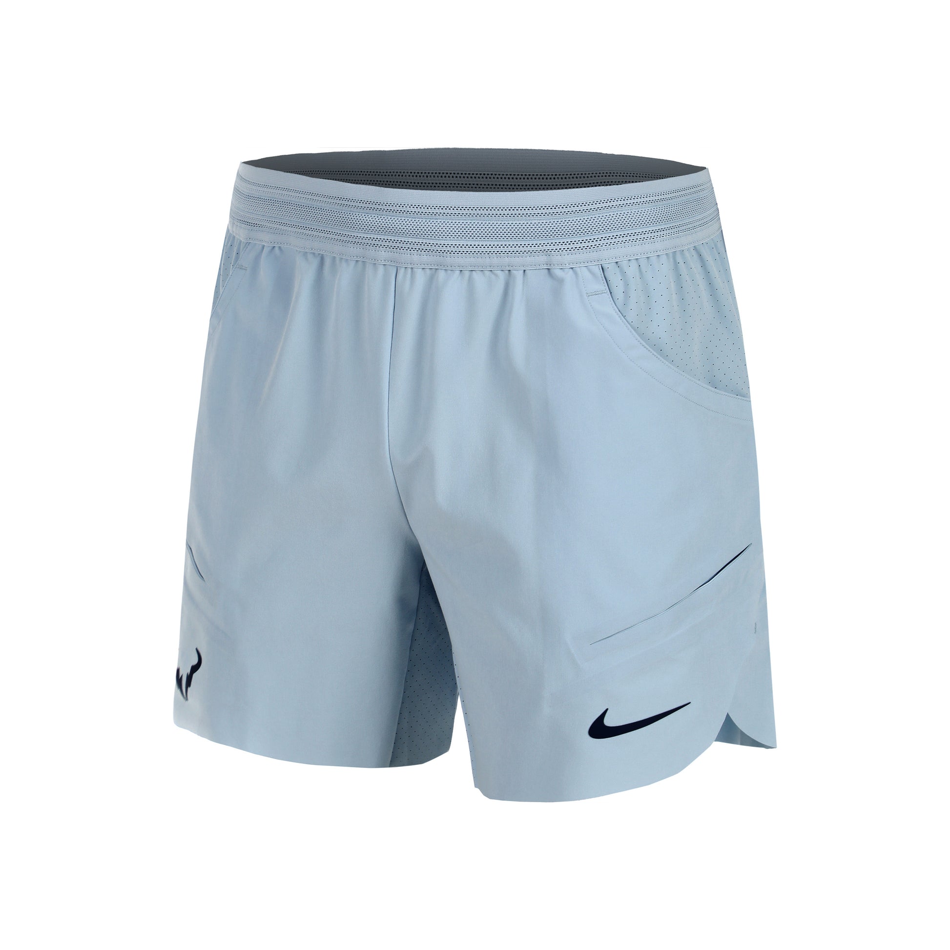 Nike Rafa Mnk Dri-Fit Advantage 7in Shorts Hombres-Azul-gris