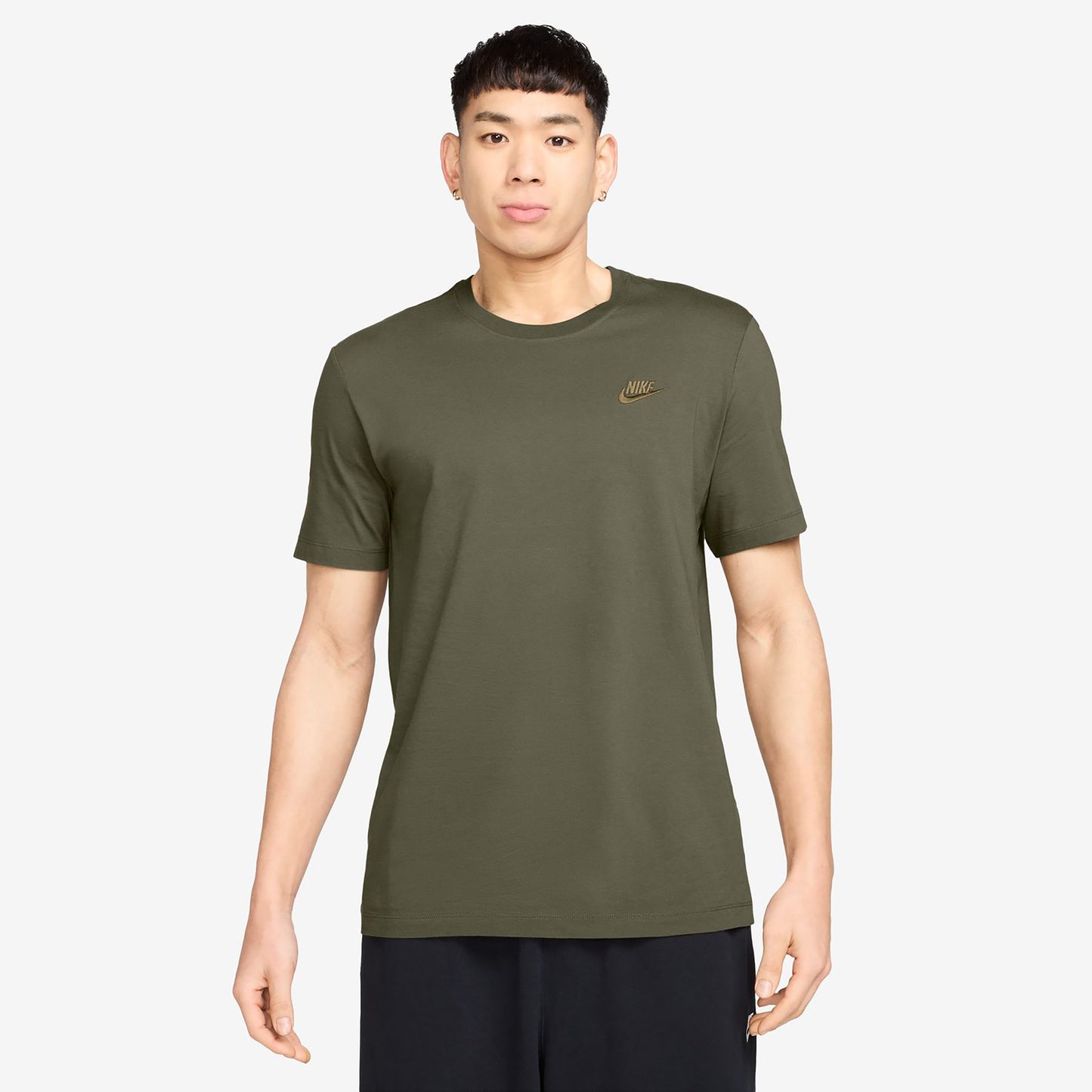 Nike Sportswear Club Camiseta de manga corta Hombres-caqui