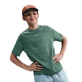 Dri-Fit Heather Camiseta De Manga Corta Niños-Verde