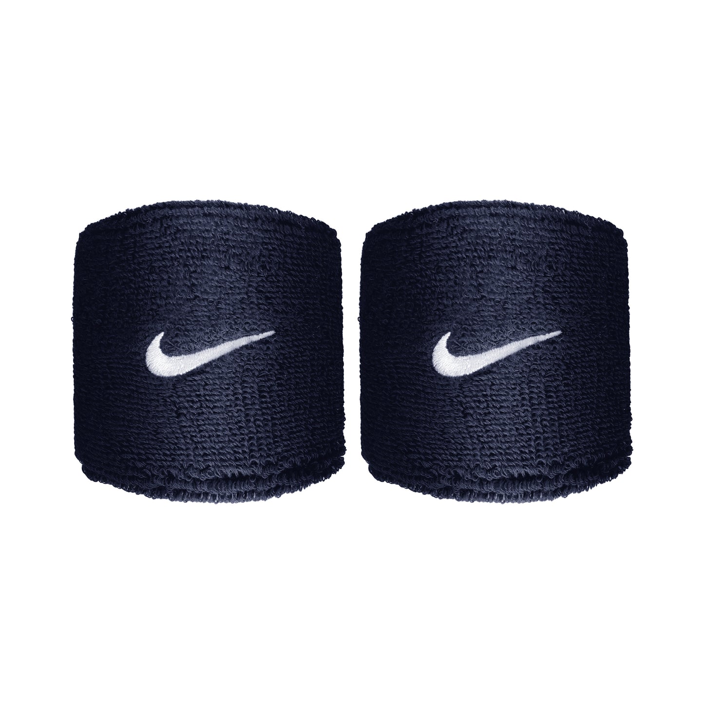 Nike Swoosh Classic Cinta para sudor corto - azul oscuro, blanco