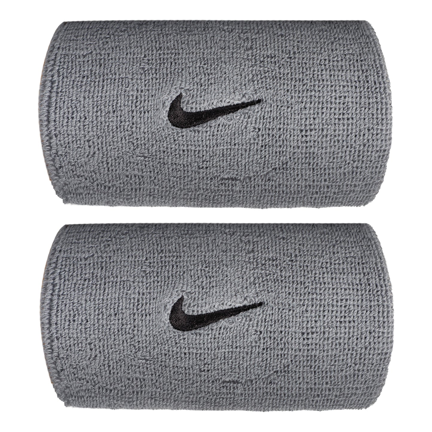 Nike Swoosh Classic Doublewide Cinta para sudor largo - gris, negro