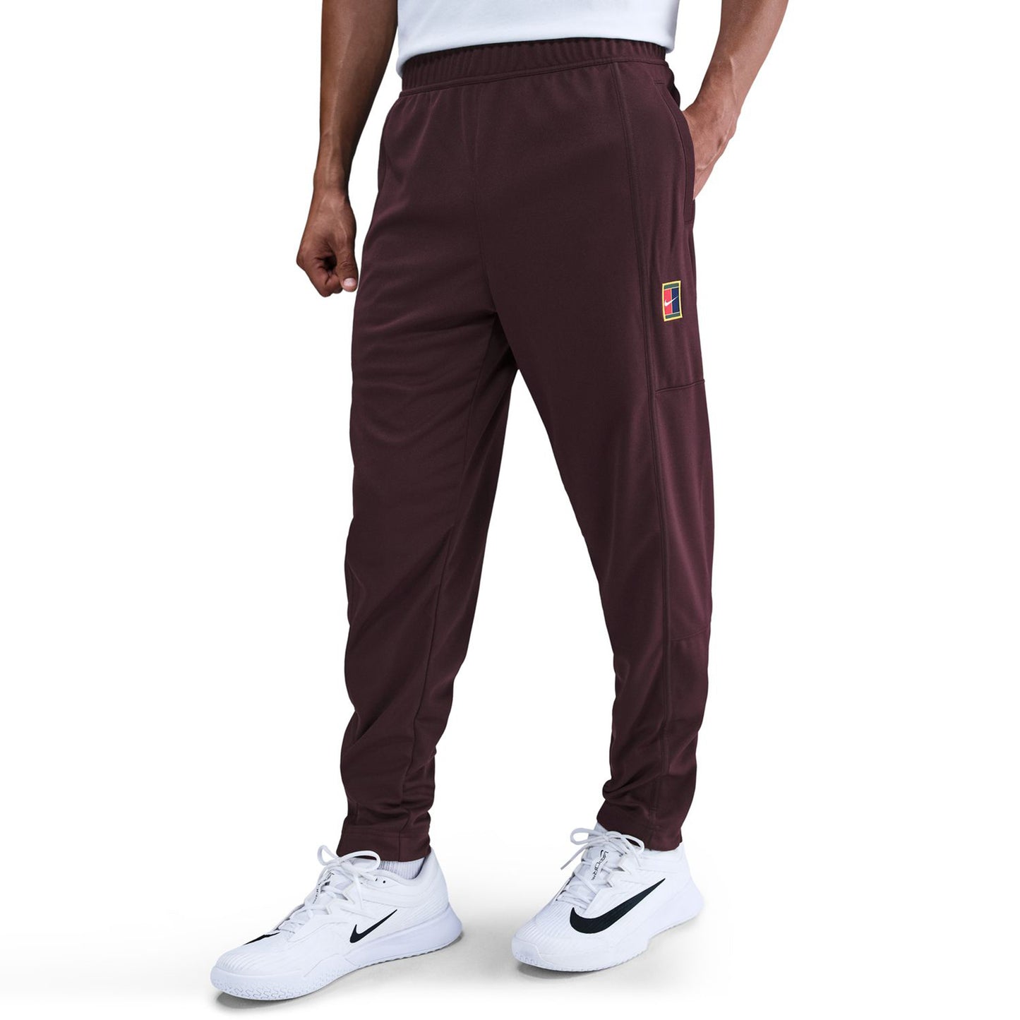 Nike Court Heritage Pantalón de entrenamiento Hombres - rojo oscuro, rojo oscuro
