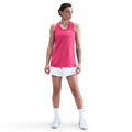 Dri-Fit Regular Racerback Camiseta de tirantes Mujeres - berry, blanco