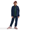 Dri-Fit Full-Zip Chándal Niños-azul oscuro
