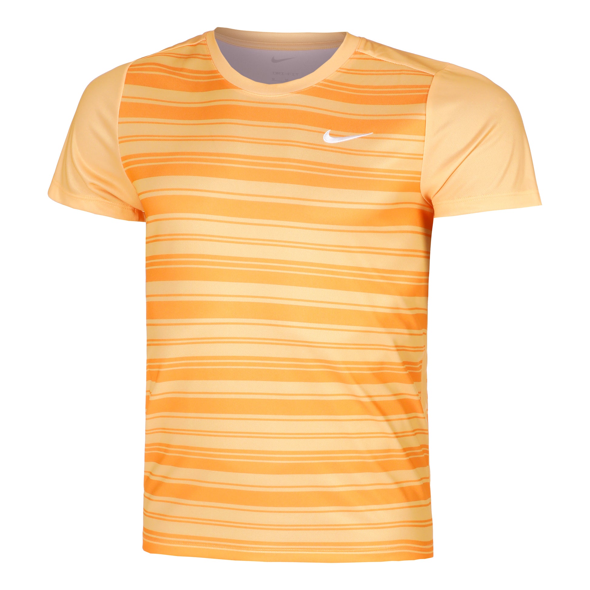Nike Court Victory Dri-Fit Print Camiseta de manga corta Hombres - amarillo,