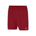 Court Dri-FIT Advantage 6in Shorts Hombres - rojo, blanco