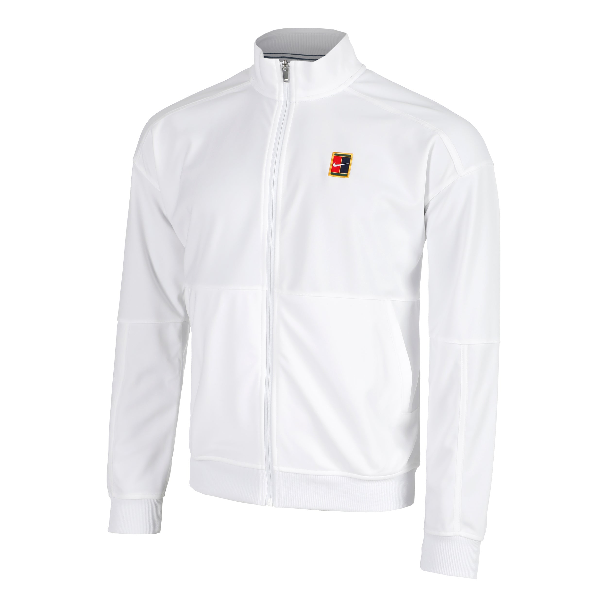 Nike Court Heritage Chaqueta De Entrenamiento Hombres-Blanco,Blanco