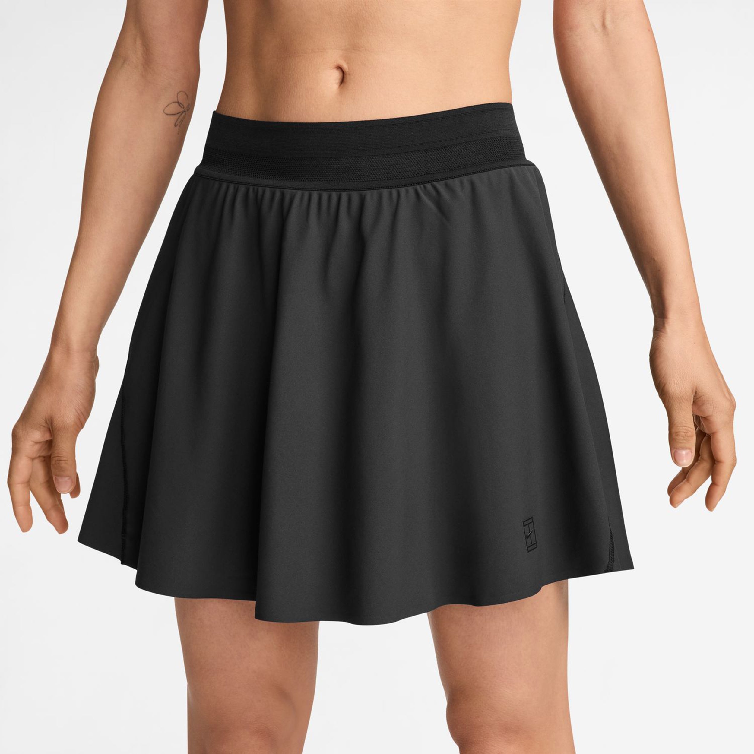 Nike Court Dri-Fit Advantage Ace Falda Mujeres-Negro,Negro