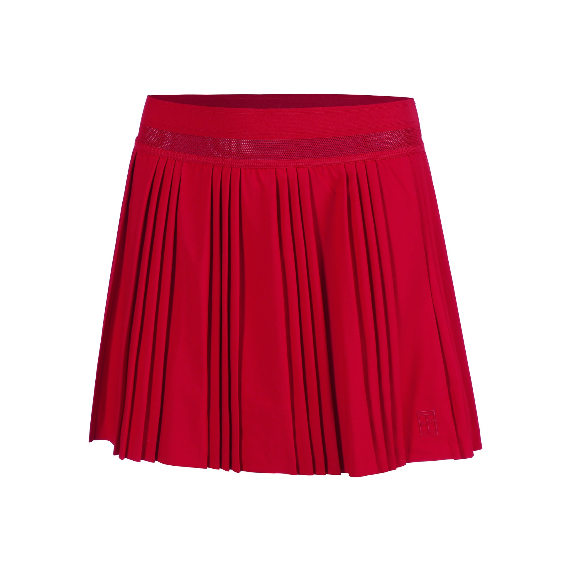 Nike Court Dri-Fit Advantage Ace Falda Mujeres-Rojo,Rojo