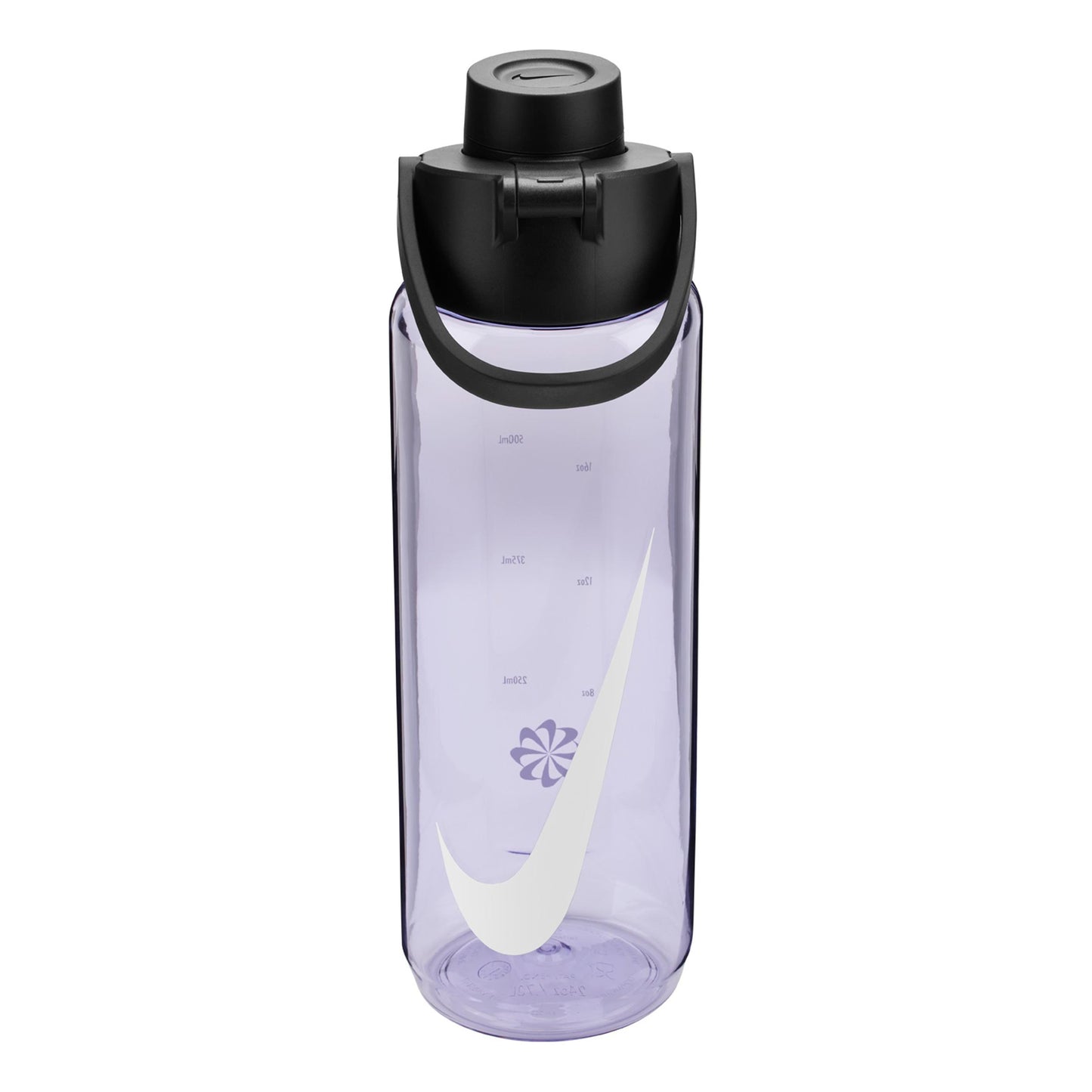 Nike Recharge Chug Bottle 709ml Graphic Botella-Negro,Blanco