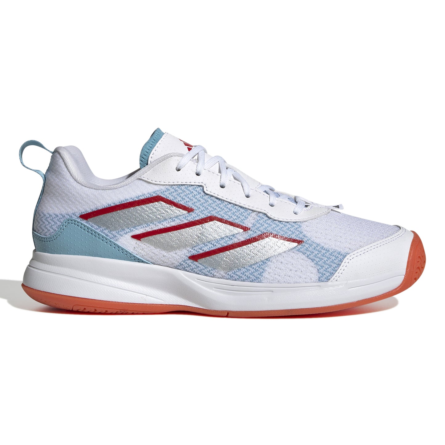 adidas Avaflash Zapatilla todas las superficies Mujeres - blanco, azul claro