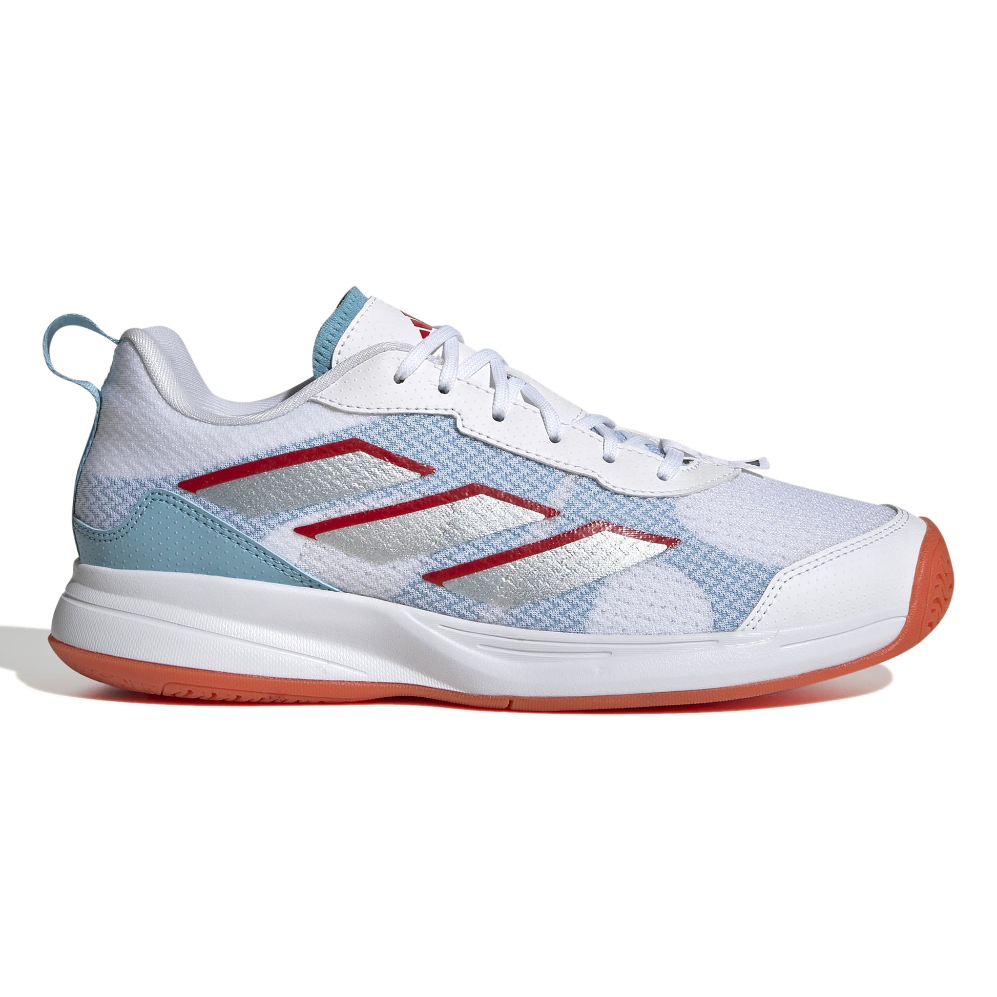 adidas Avaflash Zapatilla todas las superficies Mujeres - blanco, azul claro