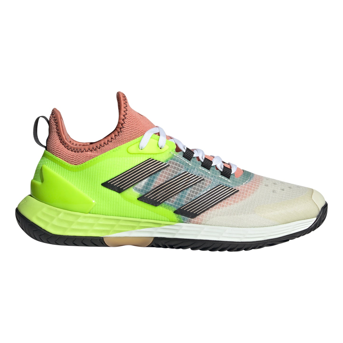 adidas adizero Ubersonic 4.1 Zapatilla todas las superficies Hombres - blanco, verde
