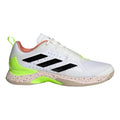 Avacourt Zapatilla todas las superficies Mujeres - blanco, verde neón