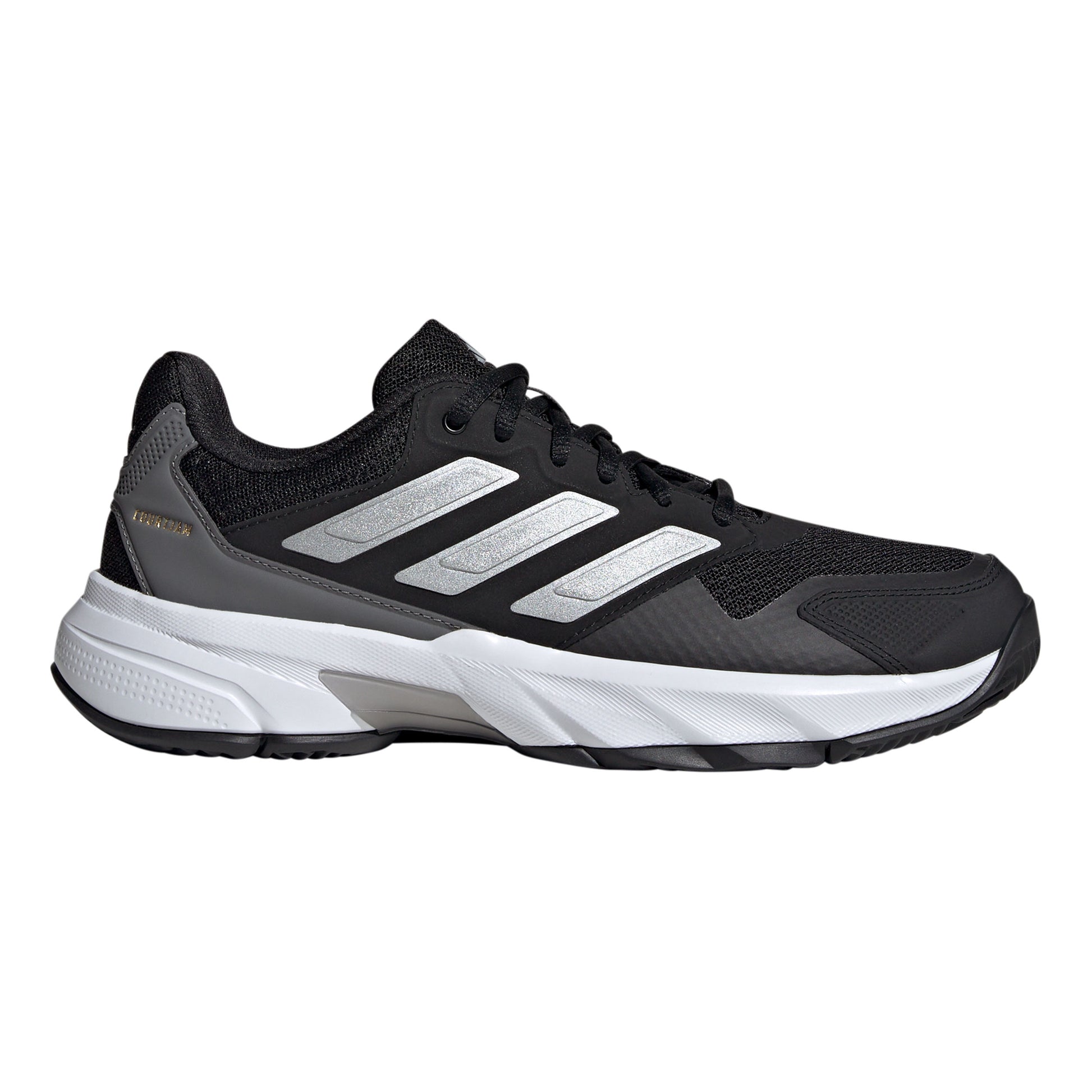 adidas CourtJam Control 3 Zapatilla todas las superficies Mujeres - negro, plateado