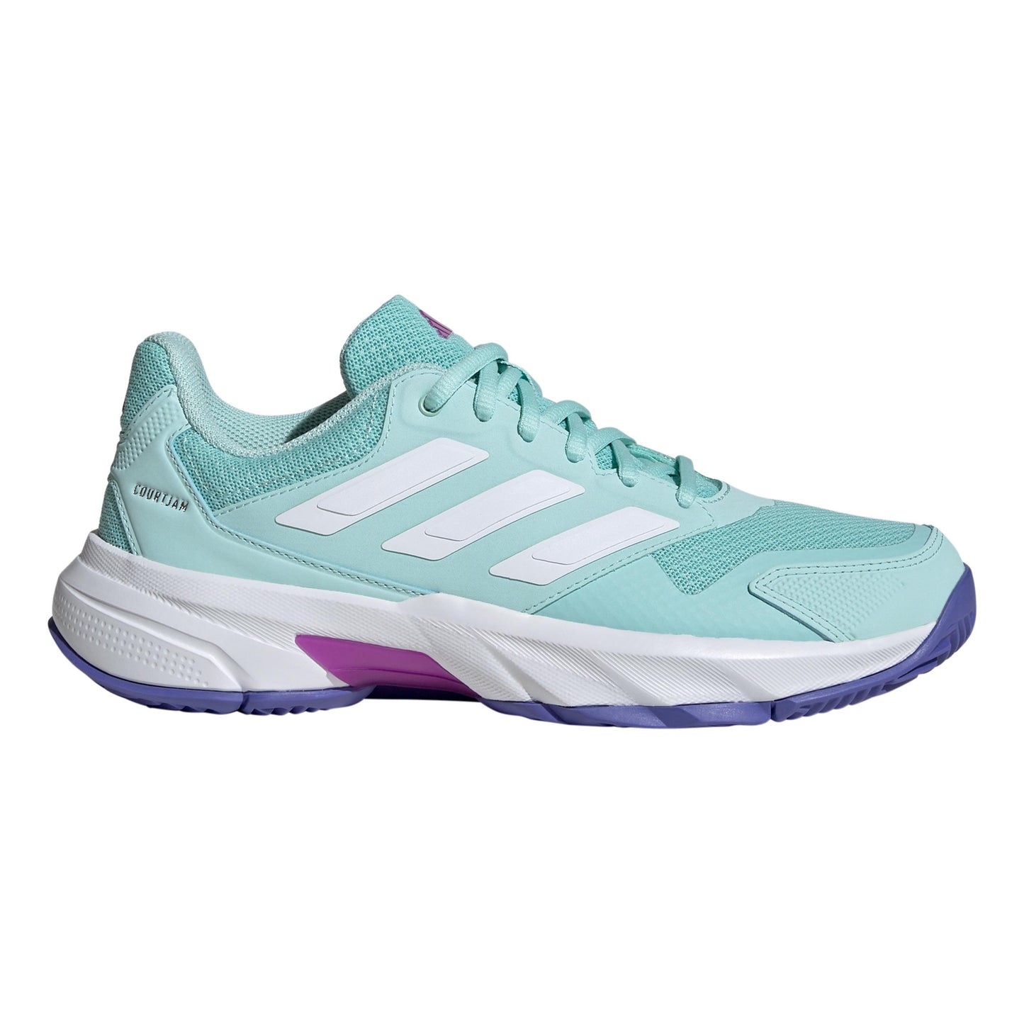 adidas CourtJam Control 3 Zapatilla todas las superficies Mujeres - menta, blanco