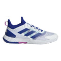 adizero Ubersonic 4.1 Zapatilla todas las superficies Hombres - blanco, azul