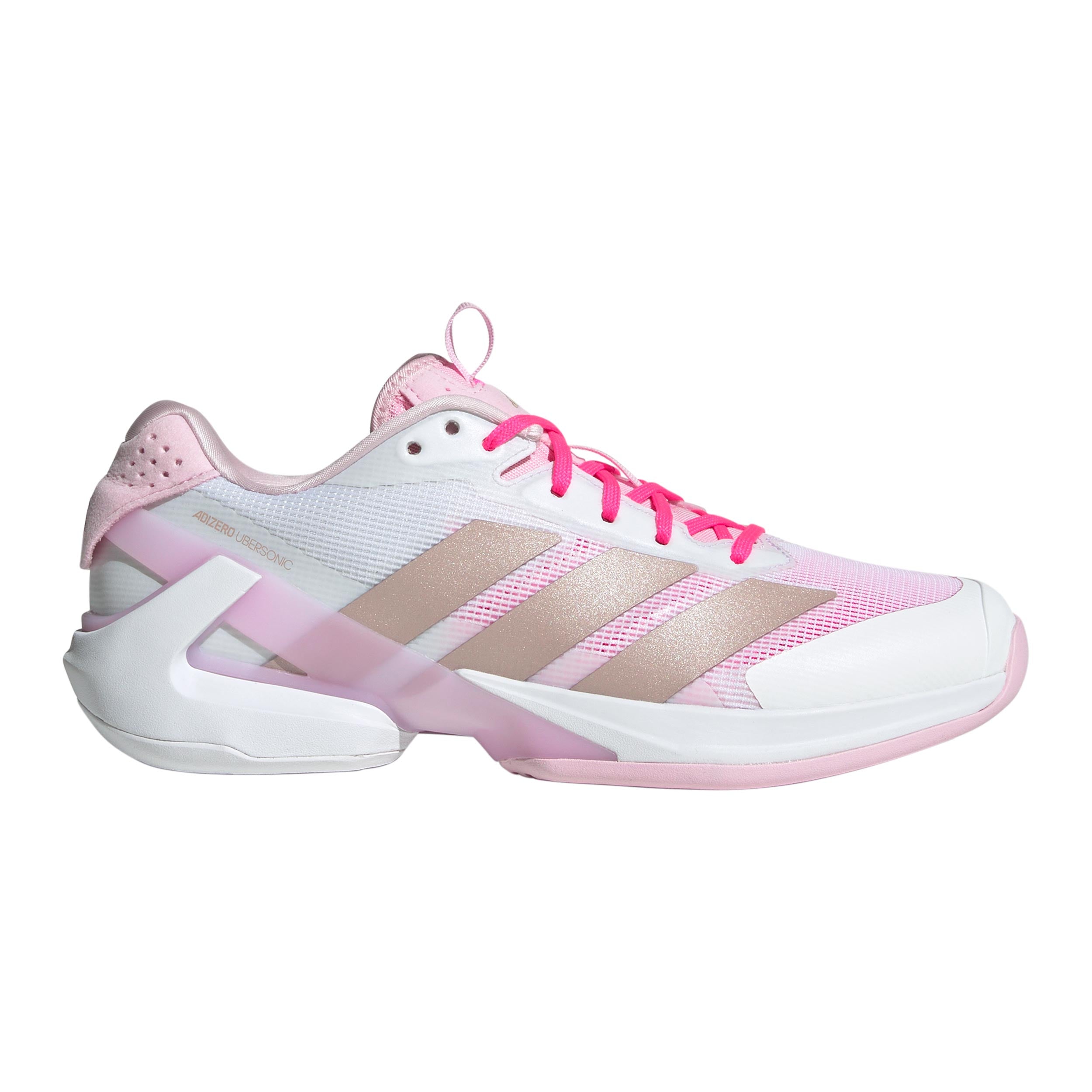 adidas adizero Ubersonic 5 Zapatilla todas las superficies Mujeres - blanco, beige