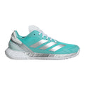 Defiant Speed 2 Zapatilla todas las superficies Mujeres - turquesa, plateado