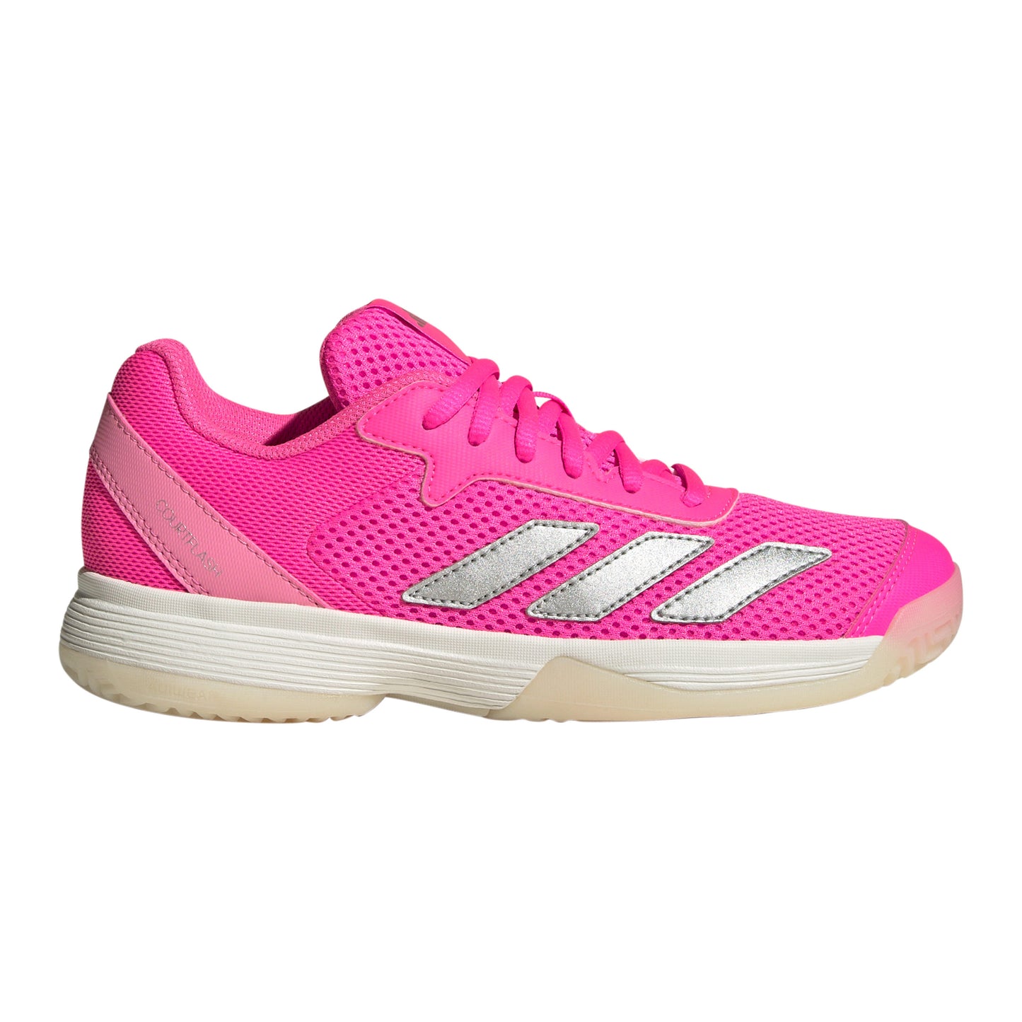 adidas Courtflash Zapatilla todas las superficies Niños - rosa, plateado