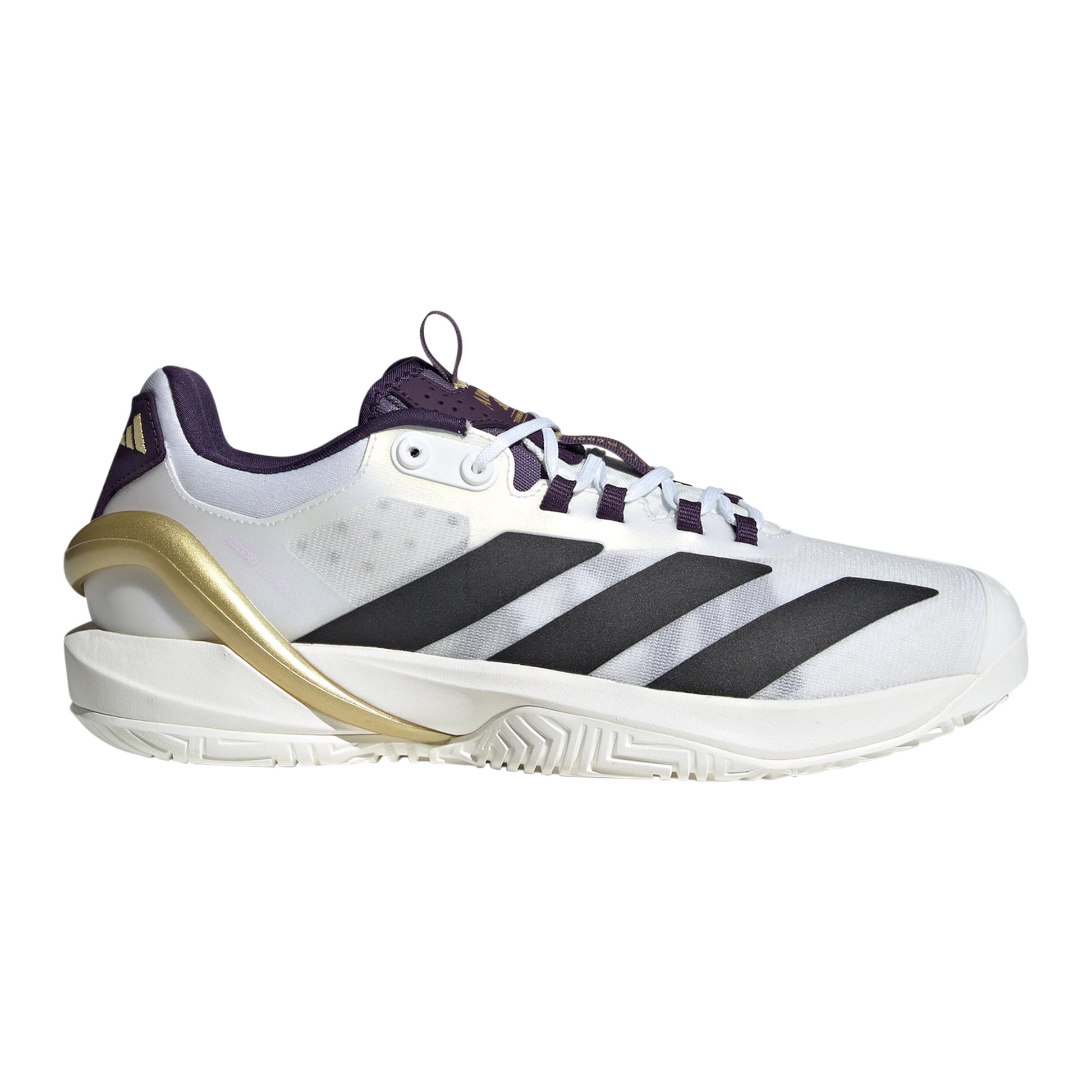 adidas Adizero Cybersonic Zapatilla todas las superficies Hombres - blanco, lila
