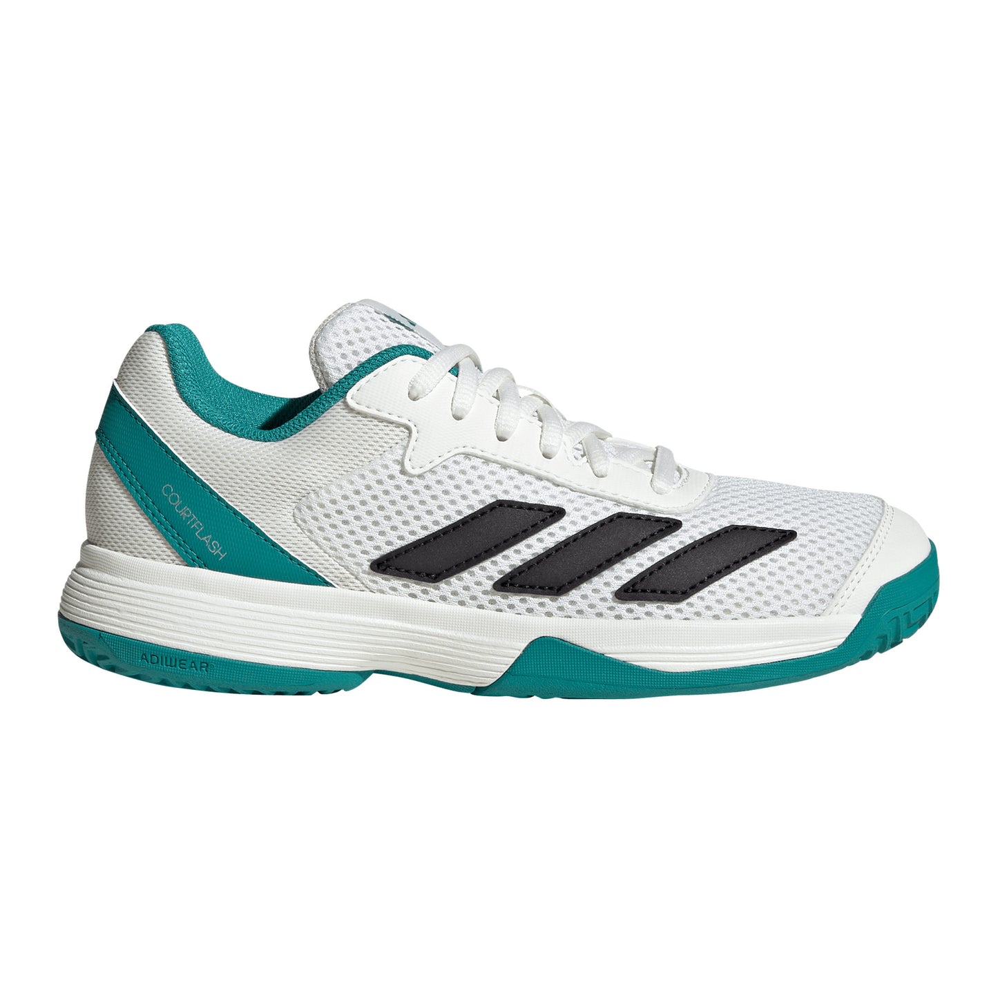adidas Courtflash Zapatilla todas las superficies Niños - blanco, color petróleo